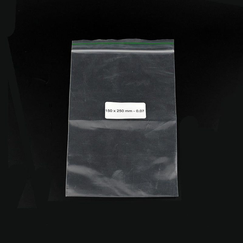 Ziplock Bag 150x250mm - ABK Europe | Your Partner in Smoking