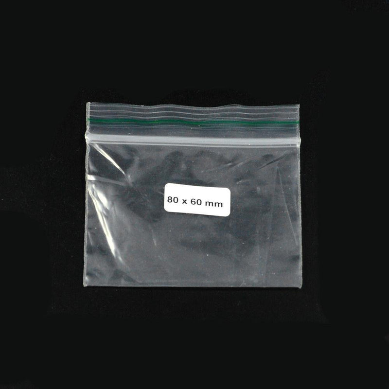 Ziplock Bag 80x60mm      0,06mm - ABK Europe | Your Partner in Smoking
