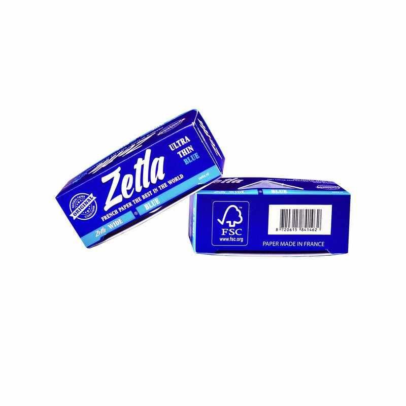 Zetla Rolling Papers Blue Rolls K/S Wide - ABK Europe | Your Partner in Smoking