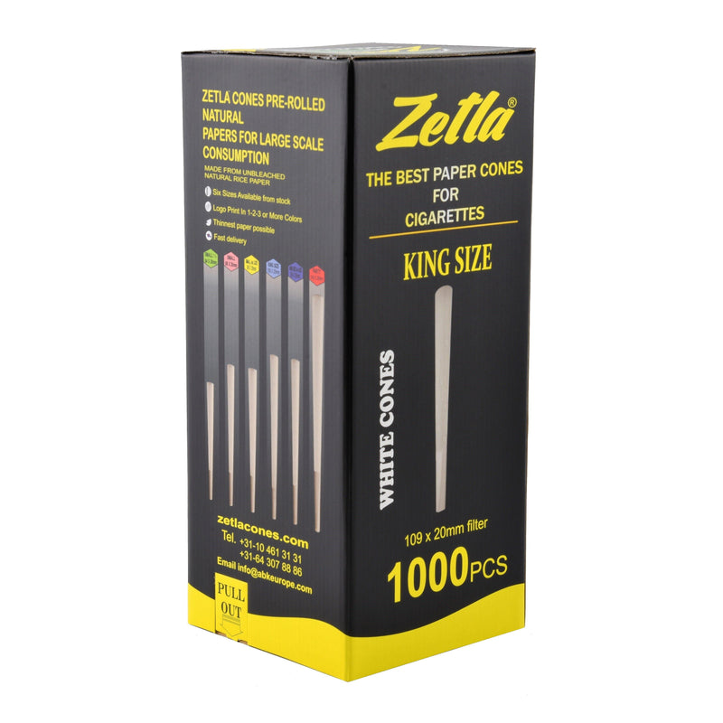 Pre-Rolled Cones Zetla King Size - ABK Europe | Your Partner in Smoking