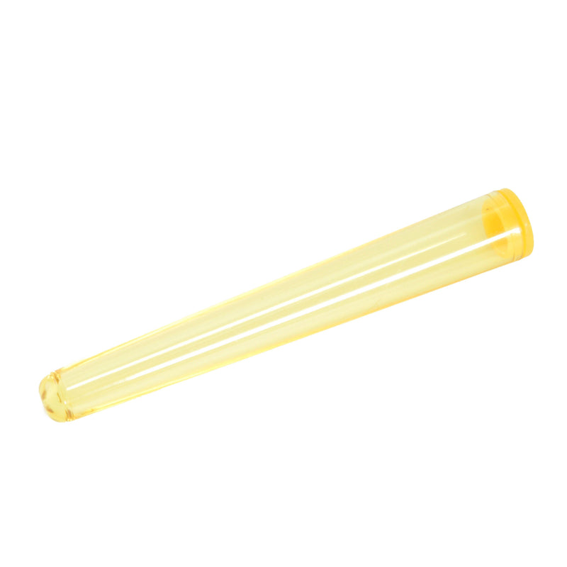 Plastic Tubes Yellow 99 mm - ABK Europe | Your Partner in Smoking
