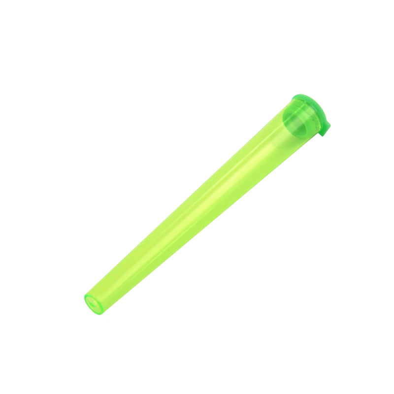 Plastic Tubes Hard Transparent Green 112mm (2000 Pcs) - ABK Europe | Your Partner in Smoking