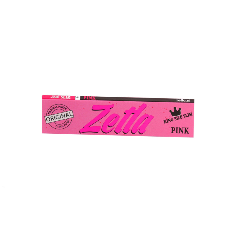 Zetla Rolling Paper Pink Slim - ABK Europe | Your Partner in Smoking