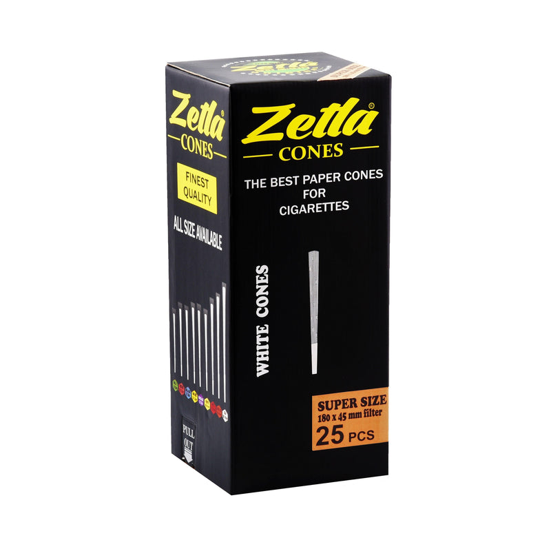 Pre-Rolled Cones Zetla Super Size ( 25 Pcs ) - ABK Europe | Your Partner in Smoking