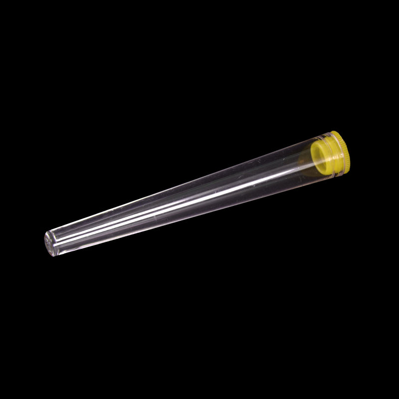 Plastic Tubes Hard Transparant Clear 112mm With Mix Colors caps - ABK Europe | Your Partner in Smoking