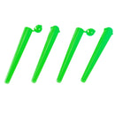 Plastic Tubes Zetla Green With Cap 112 mm - ABK Europe | Your Partner in Smoking