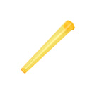 Plastic Tubes Hard Transparent Yellow 112mm (2000 Pcs) - ABK Europe | Your Partner in Smoking