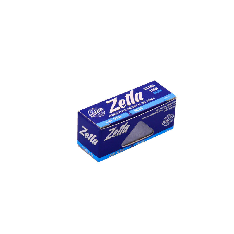 Zetla Rolling Papers Blue Rolls K/S Wide (24 Packs) - ABK Europe | Your Partner in Smoking