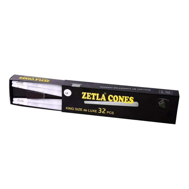 Pre-Rolled Cones Zetla King Size Deluxe 32/12 - ABK Europe | Your Partner in Smoking