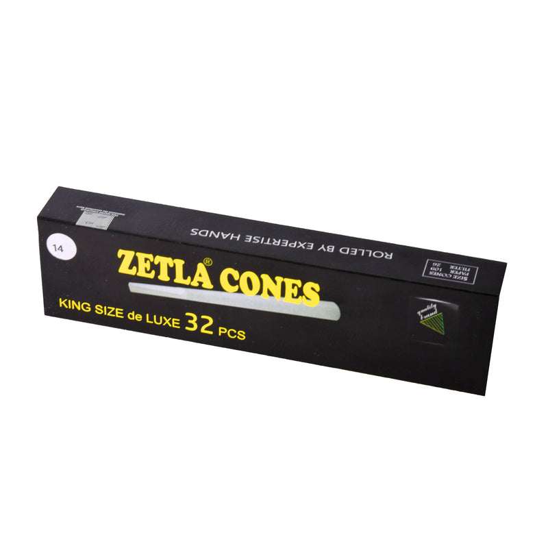Pre-Rolled Cones Zetla King Size Deluxe 32/12 - ABK Europe | Your Partner in Smoking