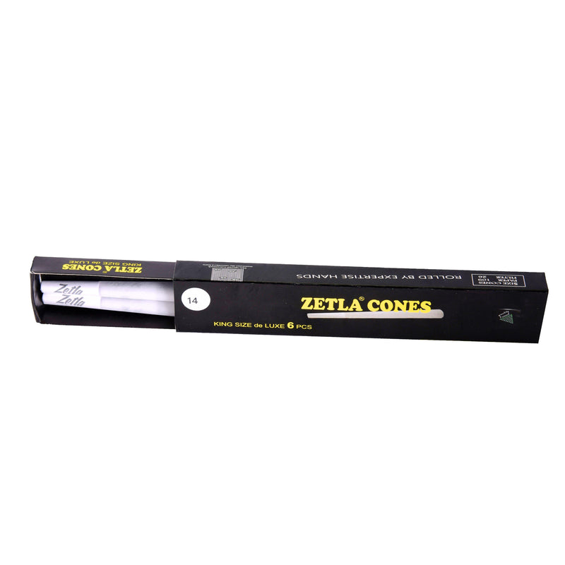 Pre-Rolled Cones Zetla King Size Deluxe 6/21 - ABK Europe | Your Partner in Smoking