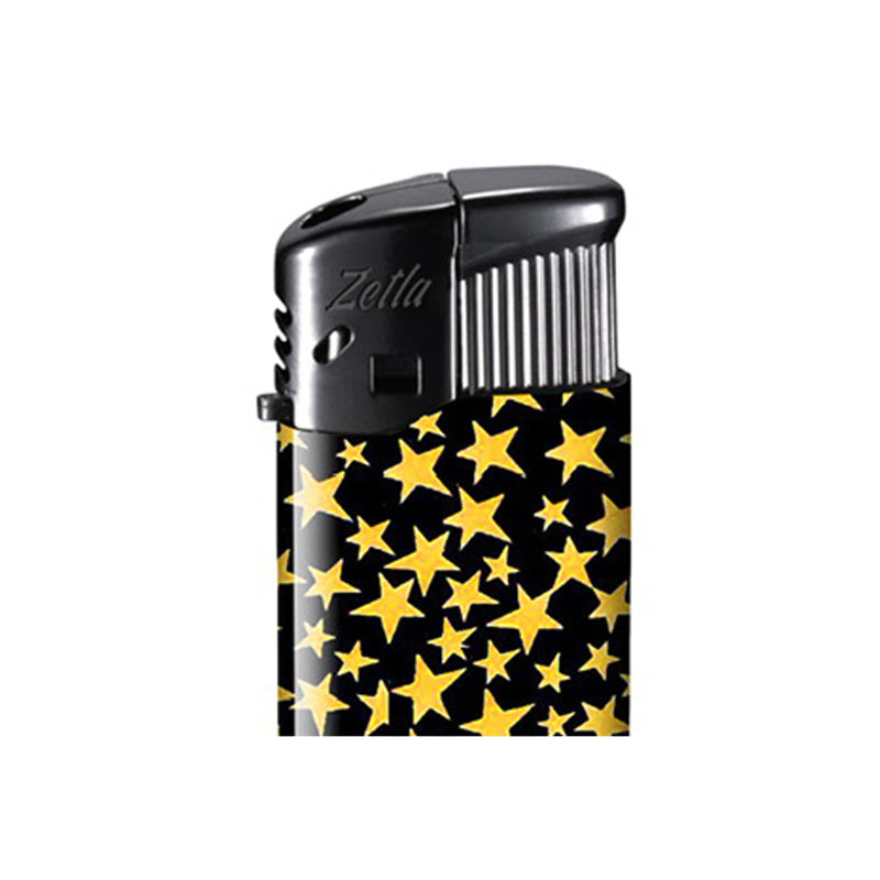 Zetla Click Lighters Stars - ABK Europe | Your Partner in Smoking