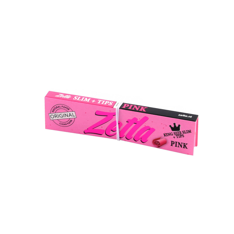 Zetla Pink + Filter Slim - ABK Europe | Your Partner in Smoking