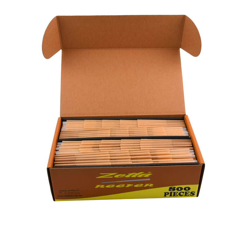 Pre-Rolled Cones Zetla Reefer Brown (800 Pcs) - ABK Europe | Your Partner in Smoking